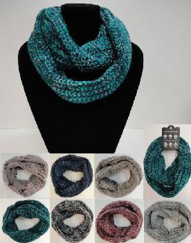 Knitted Infinity Scarf [Wide Knit]